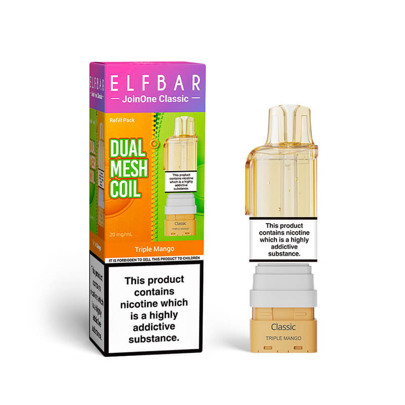 ELFBAR JoinOne Triple Mango Prefilled Pod + Refill