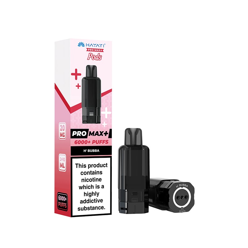 Hayati Pro Max Plus H Bubba Prefilled Pod + Refill