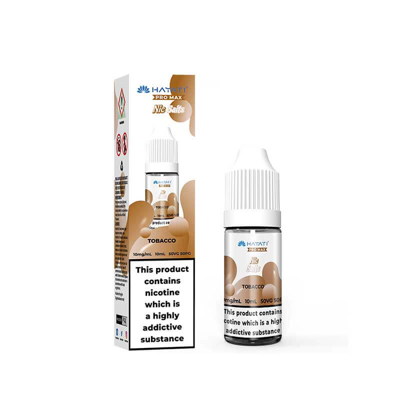Hayati Pro Max Tobacco Nic Salt E-Liquid 10ml