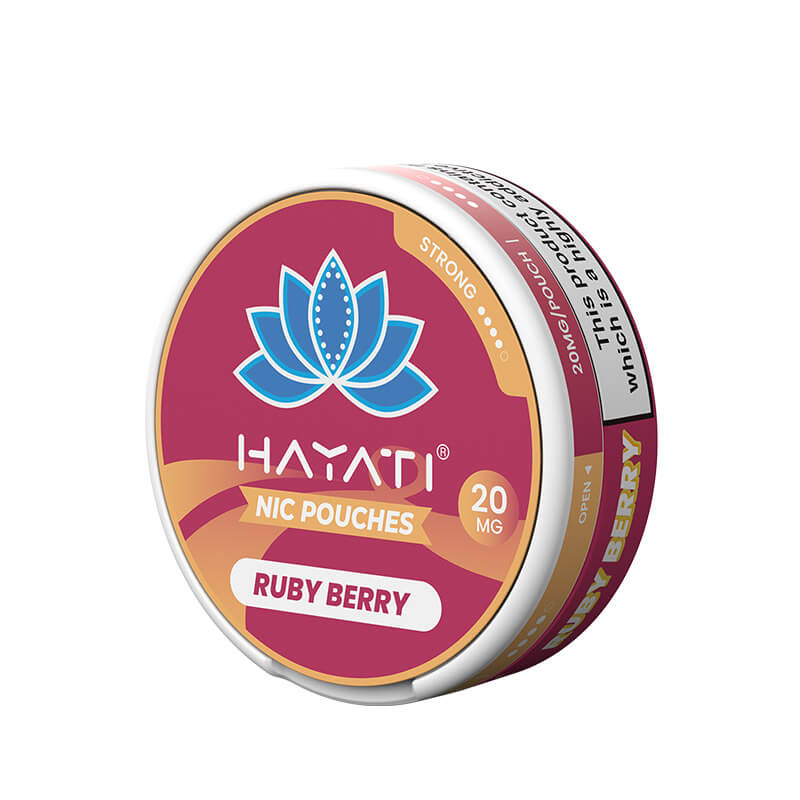 Hayati Ruby Berry Nicotine Pouches