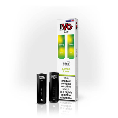 IVG  Air Lemon Lime Prefilled Vape Pods - 20mg