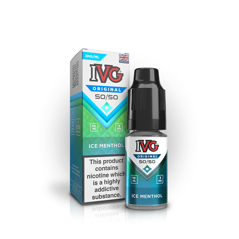 IVG  Ice Menthol E-Liquid 50/50
