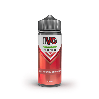 IVG  Strawberry Sensation 100ml Shortfill E-Liquid