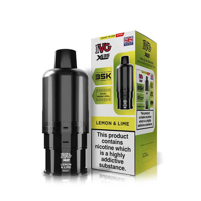 IVG XL35 Lemon & Lime Prefilled Vape Pod + Refill