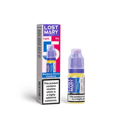 Lost Mary Blueberry Cherry Cranberry 10ml Nic Salts E-Liquid